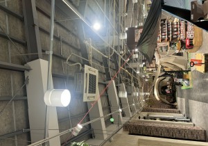 昭島アウトドアビレッジColeman照明器具交換